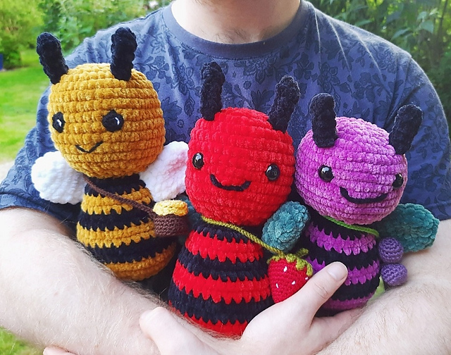 Chunky Bee Amigurumi