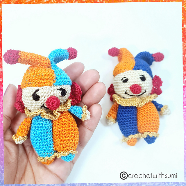 Ravelry: Clown pattern by Sumi Jaiswal