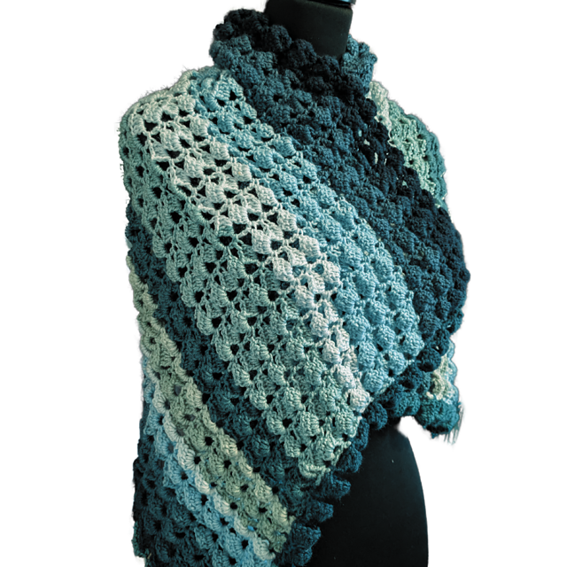 Victorian Lotus Stitch Shawl