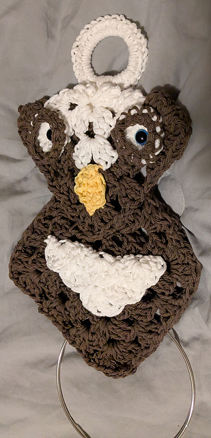 Barn Owl Towel Holder