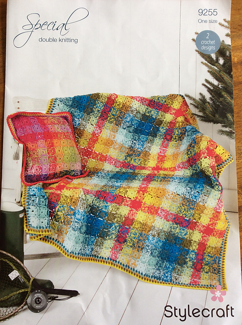Crochet Blanket and Cushion Cover