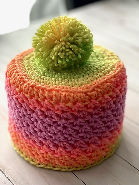 Pretty Toilet Roll Cover (JUMBO ROLL)
