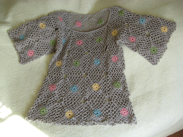 Candi Dot Lace Shell