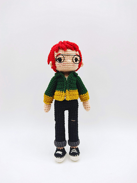 Adriano crochet doll