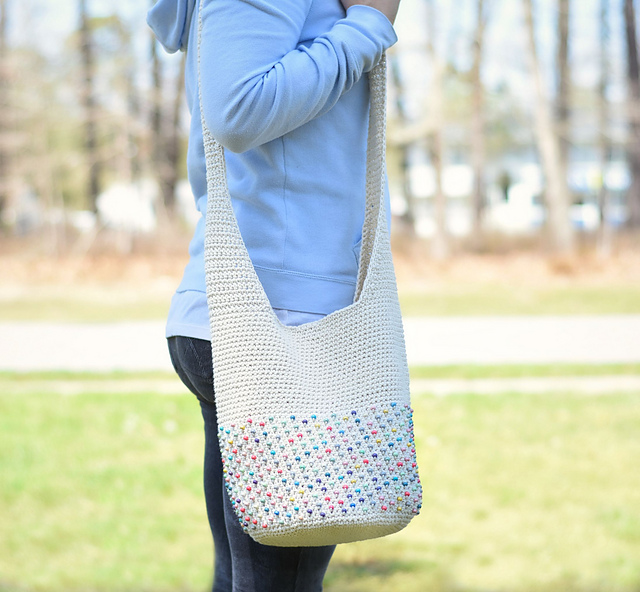 Beaded Hobo Bag