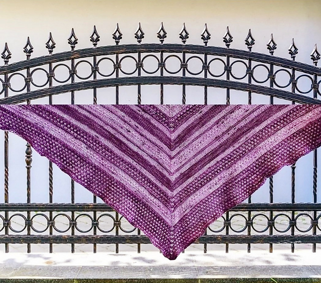 Days Of Wine And Roses Shawl