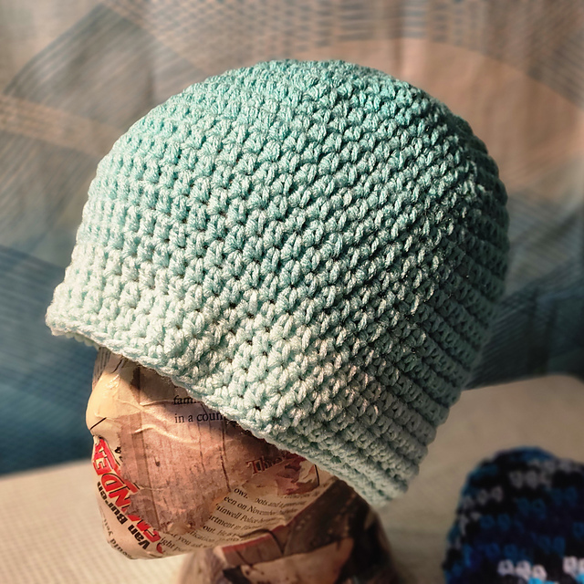 Simple Messy Bun Beanie