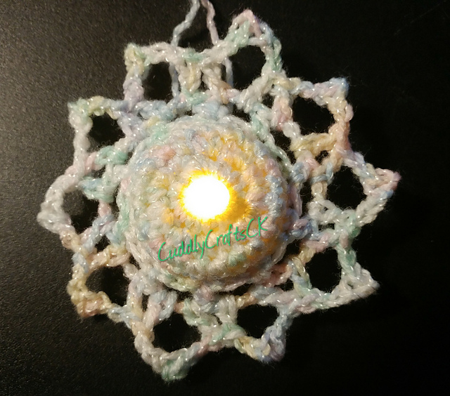 Lighted Snowflake Ornament