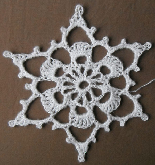 Giant January Snowflake