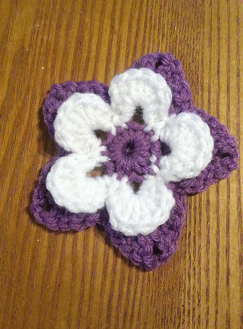 Two-Layer Flower Applique