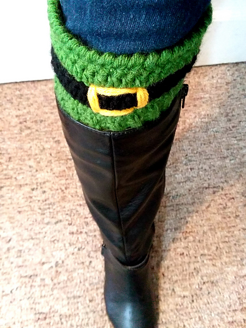 Leprechaun Boot Cuffs