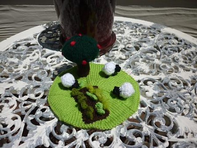 Sheep in the Garden