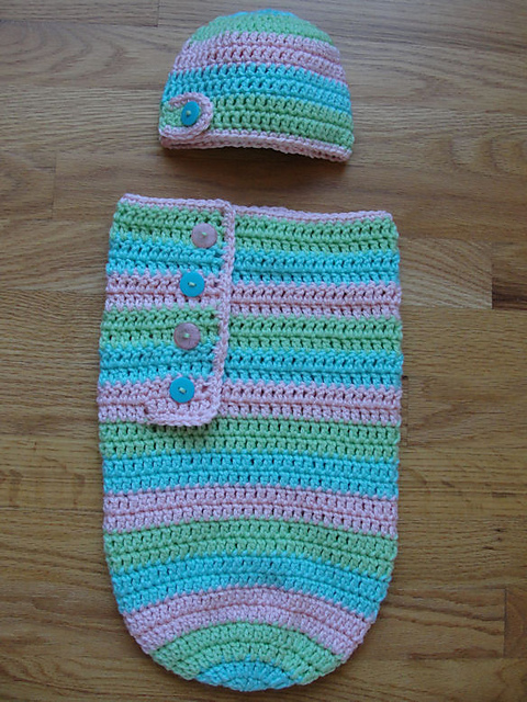 Baby Button-Up Cocoon Set
