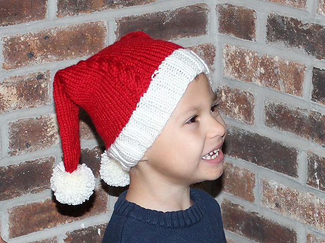 Penny's Santa Hat - KNIT