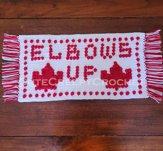 Elbows Up Bobble Panel