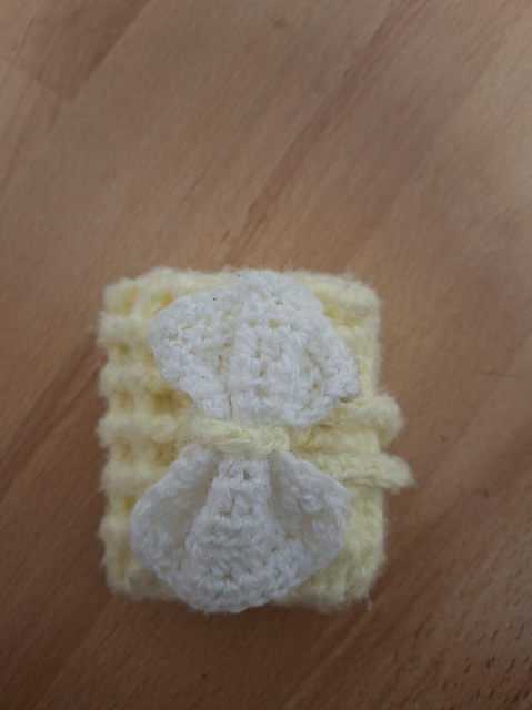 Waffle stich purse