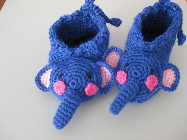 Baby Elefant Booties