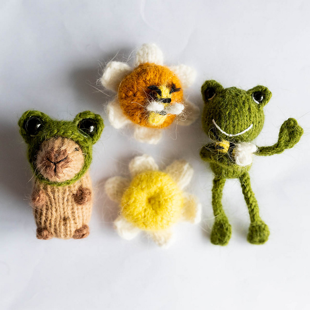 Capybara Frog Set
