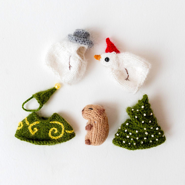 Snowman set for Capybara