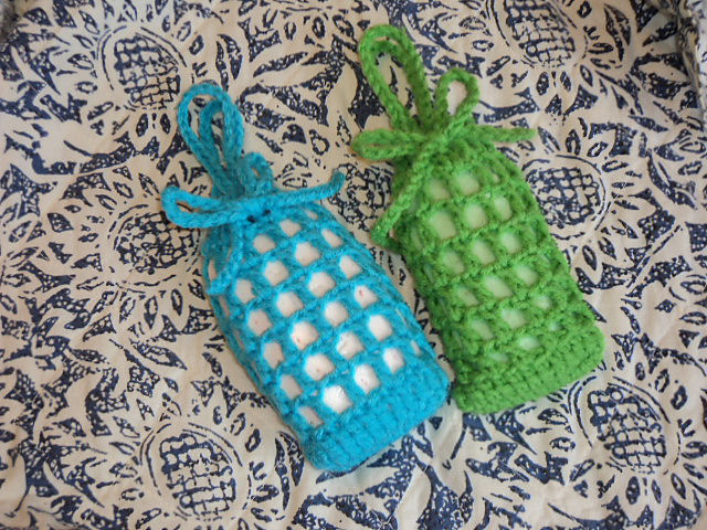 Net Soap Saver and Body Scrubber