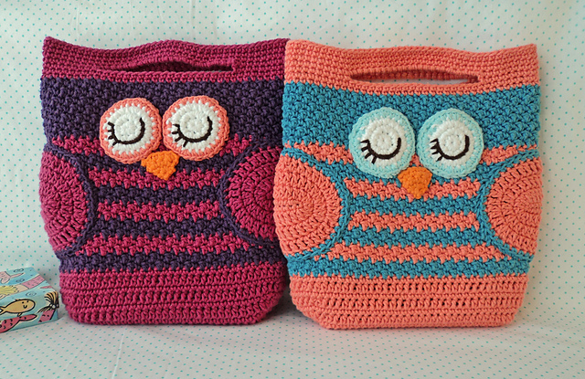 Mini Sleepy Owl Bag
