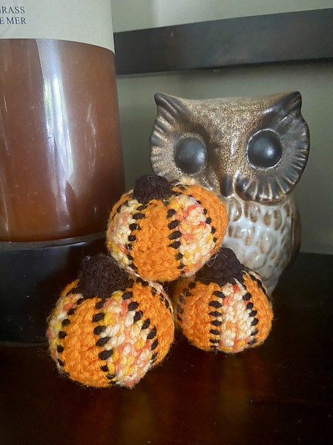 Mini Patchwork Pumpkins
