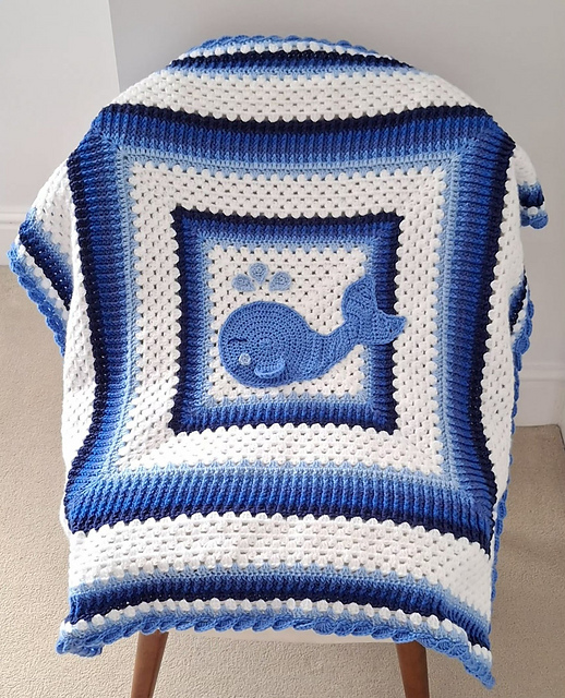 Jonah Whale Blanket & Squishy