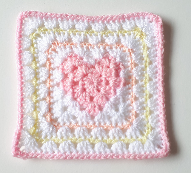 Heart Granny Square 2