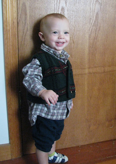 Baby's First Holiday Vest