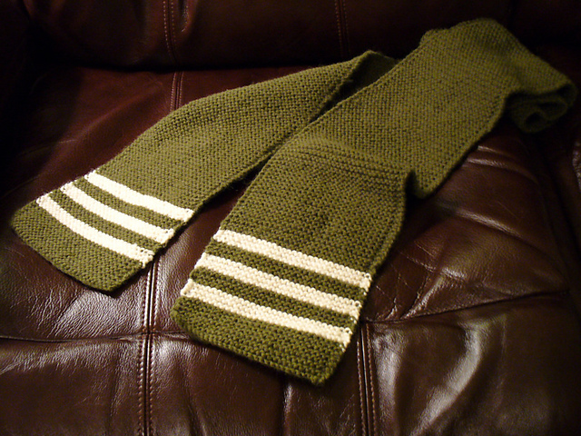 Knit Your Bit 2006 - Striped Scarf