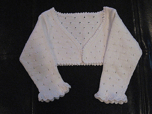 17507 Dress, Bolero, Hat, Socks & Romper