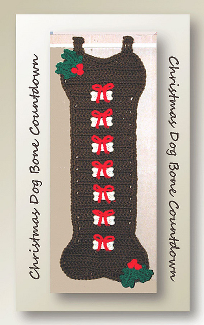 Christmas Dog Bone Countdown