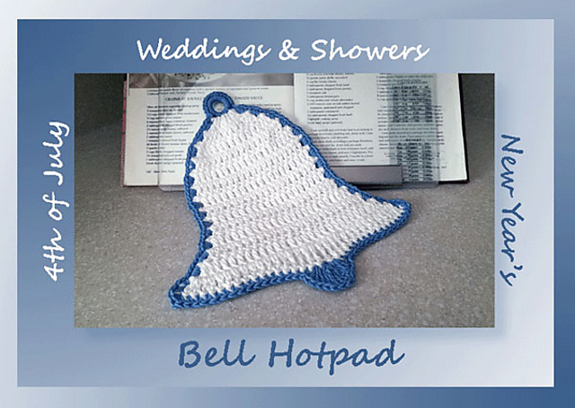 New Year Bell Potholder