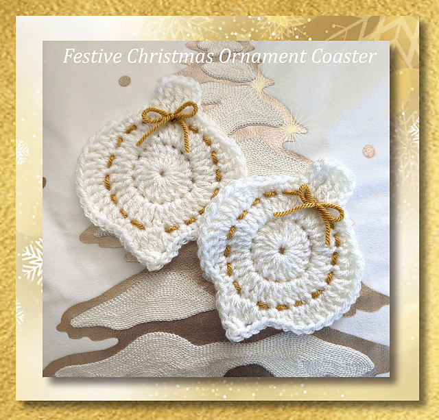 Festive Ornament Coaster