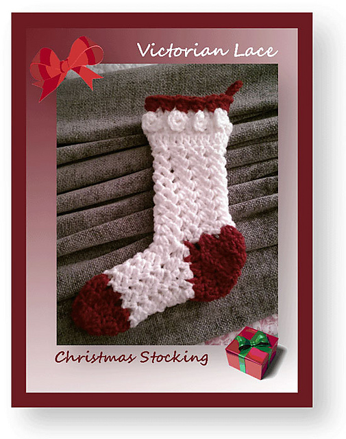 Ravelry: Victorian Christmas Stocking pattern by Cylinda D. Mathews