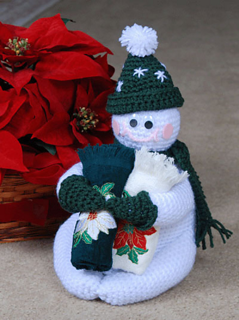 0551 Frosty Guest Towel Caddy
