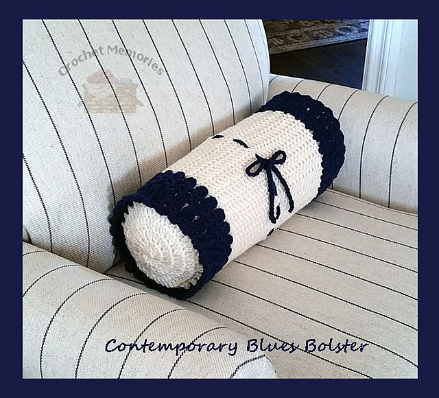 Contemporary Blues Bolster