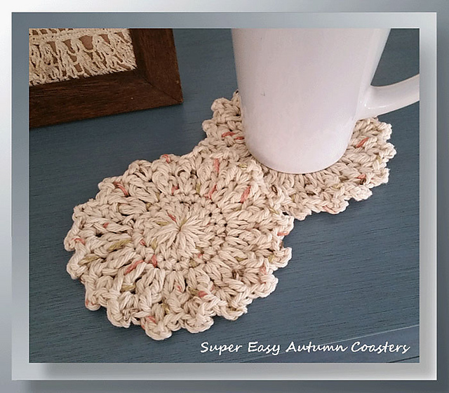 Super Easy Autumn Coasters