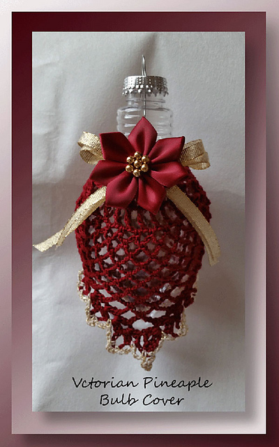Victorian Pineapple Bulb Cover