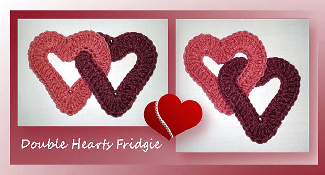 Double Hearts Fridgie