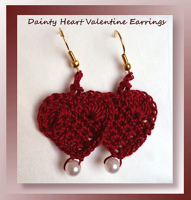 Dainty Heart Valentine Earrings