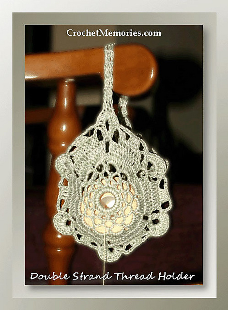 Ravelry: Double Strand Thread Holder pattern by Cylinda D. Mathews