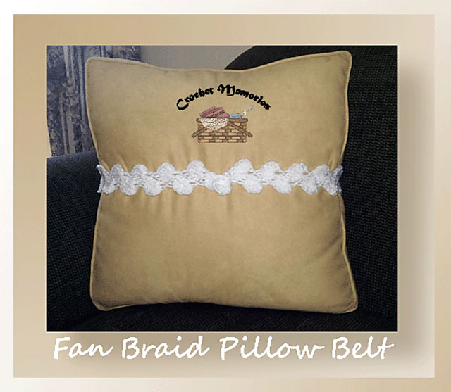 Fan Braid Pillow Belt