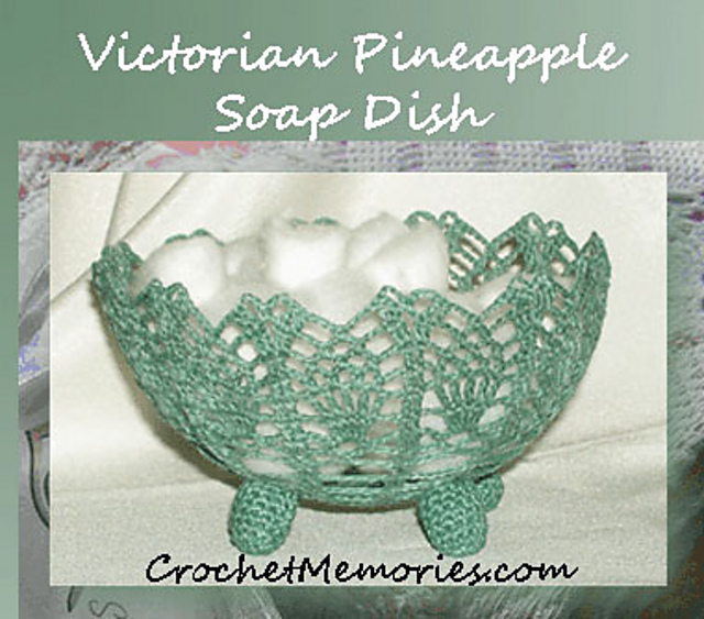 Victorian Pineapple Soap Dish