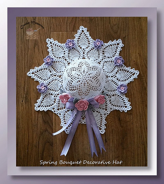 Spring Bouquet Decorative Hat