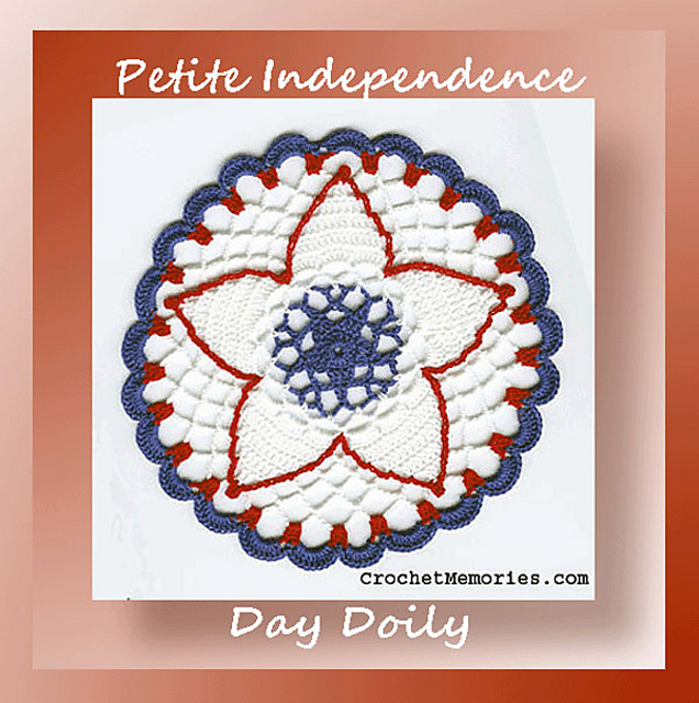 Petite Independence Day Doily