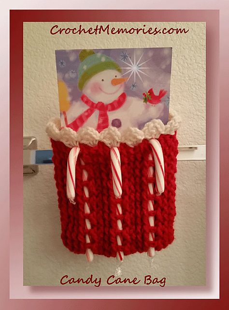 Candy Cane Bag
