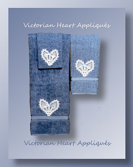Victorian Heart Appliqués