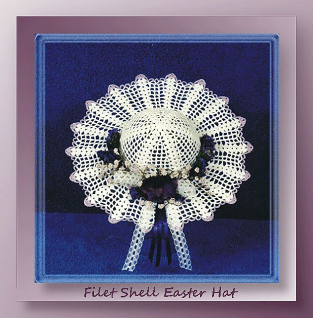 Filet Shell Easter Hat