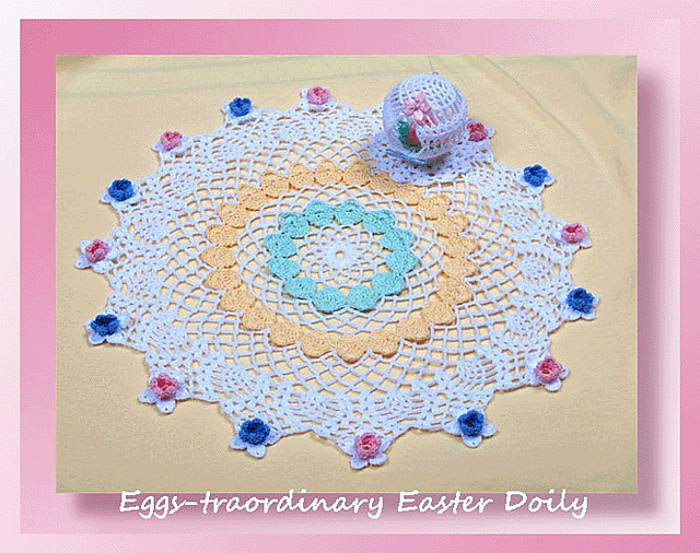 Eggstraordinary Easter Doily